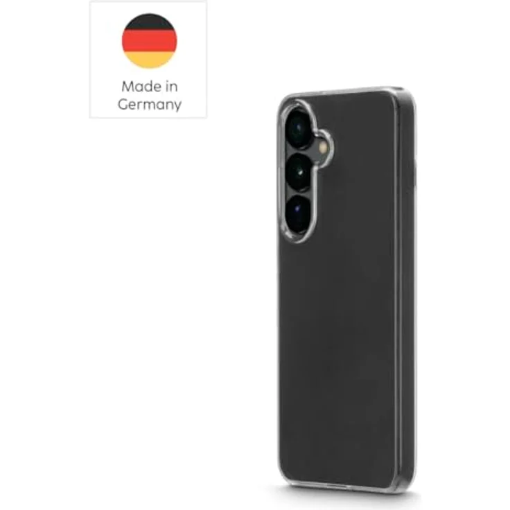 Hama Galaxy S25 Hülle "Always Clear" (durchsichtig, extra Schutz für Display und Kamera, Wireless Charging kompatibel) – Bild 2
