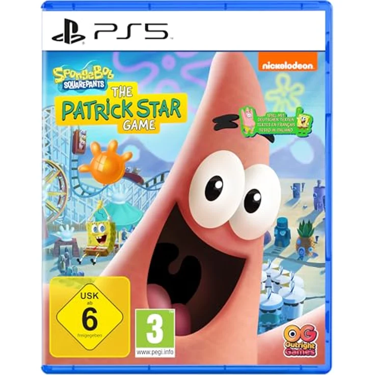 Outright Games Das Patrick Star Spiel, PS5-Game mit urkomischem Chaos in Bikini Bottom – Bild 1