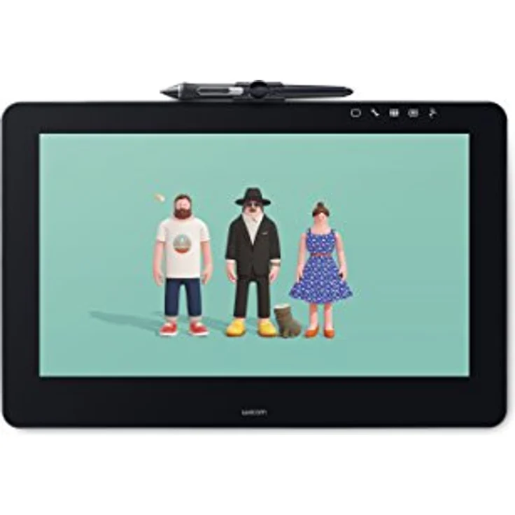 Wacom Cintiq Pro 16 Stift-Display Tablet (mit 4K, integriertem Standfuß. Pro Pen 2, Link Plus Adapter, für professionelle Künstler & Designer, mit Touchscreen, geeignet für Windows & Mac) – Bild 5