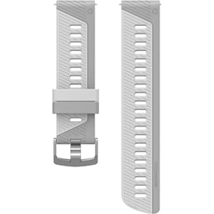 COROS APEX 2 Pro/PACE 4, Sport Uhrenarmband (22 mm, Grau, Silikon) - Quick Release, extrem komfortabel, passgenau für APEX Pro, APEX 46mm, PACE 3, PACE Pro, APEX 4 (42mm)