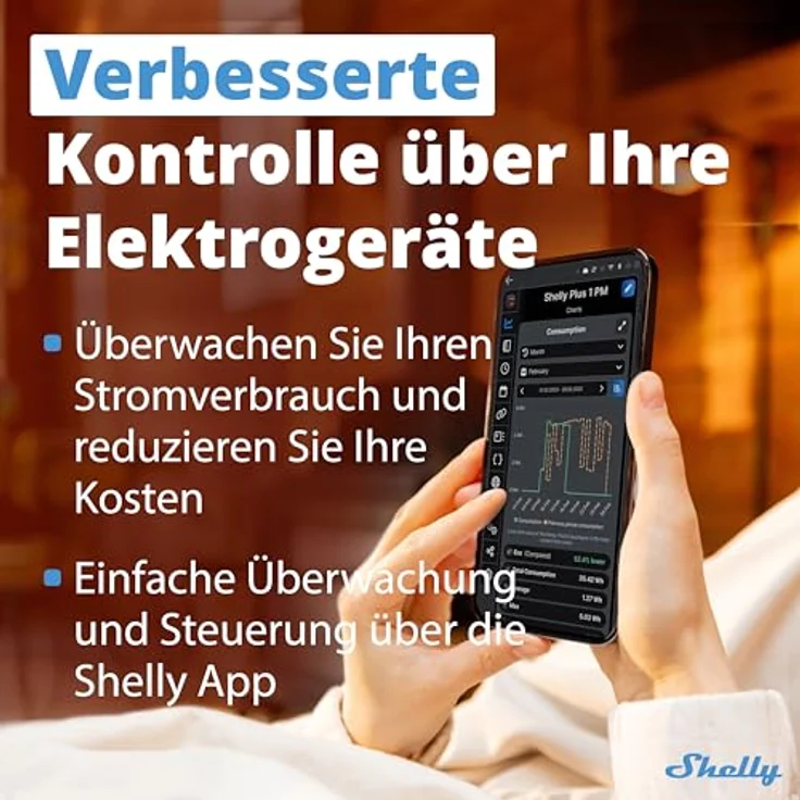 Shelly Shelly PlusLine 1PM Plus Relay Switch mit Energiemessung WLAN Bluetooth – Bild 5