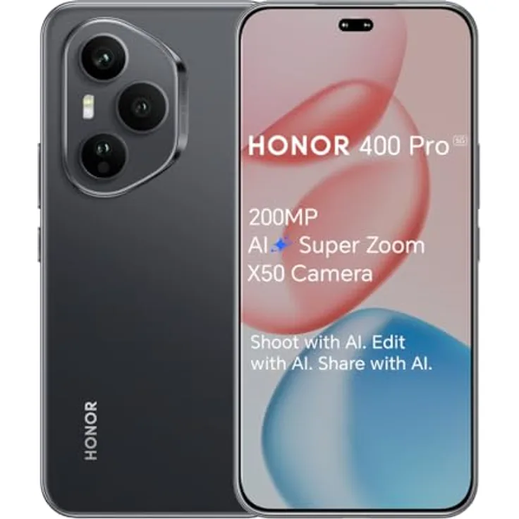 HONOR 400 Pro 512 GB Midnight Black Dual SIM