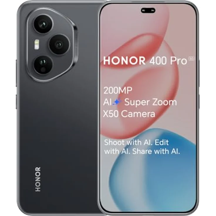 HONOR 400 Pro 512 GB Midnight Black Dual SIM – Bild 1