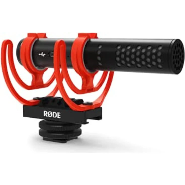 RØDE VideoMic GO II ultrakompaktes und leichtes Richtmikrofon mit USB-Audio für Filmproduktion, Inhaltserstellung, Aufnahmen vor Ort, Synchronsprechen, Podcasting und Videotelefonie, Schwarz – Bild 3