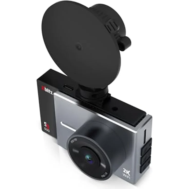 Xblitz S9 Duo Dashcam Set -2k - WiFi - WDR - Parking Modus, Schwarz – Bild 3