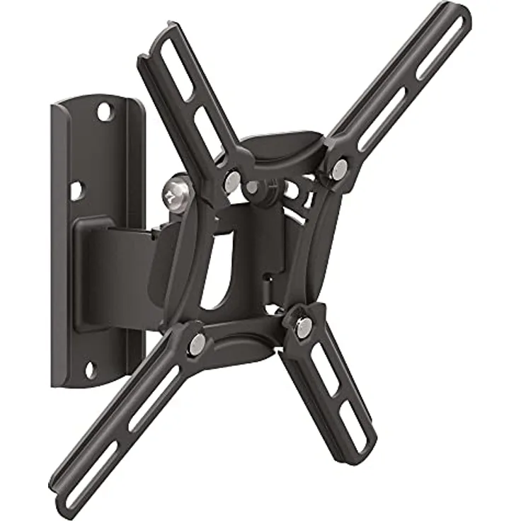 Barkan BARKAN 2200.B 26"-39" LED-TV, 2 Scharniere, Wandmontage, schwarz (Wand, 39", 30 kg), TV Wandhalterung, Schwarz