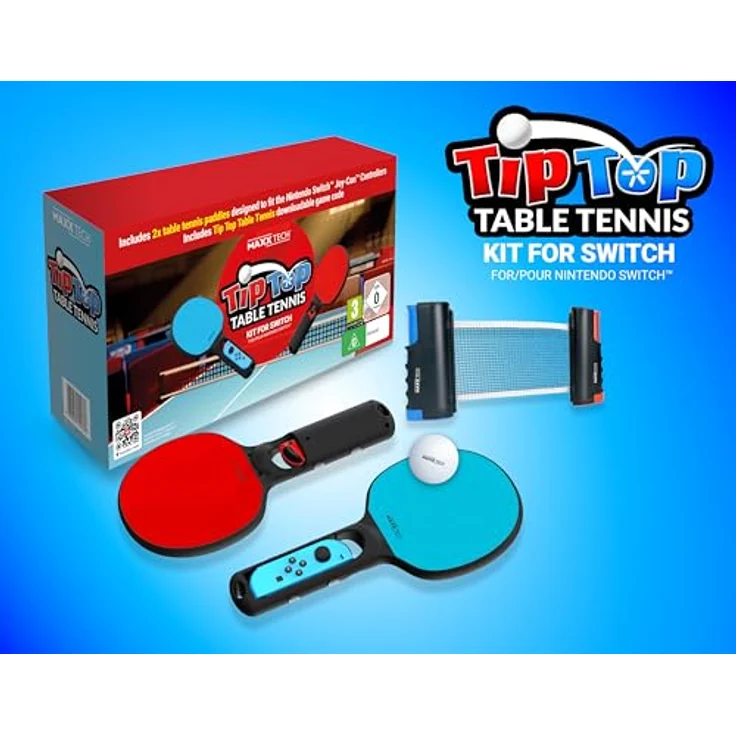 Tip-Top Table Tennis Schläger (Download-Code in der Box) - Switch – Bild 3