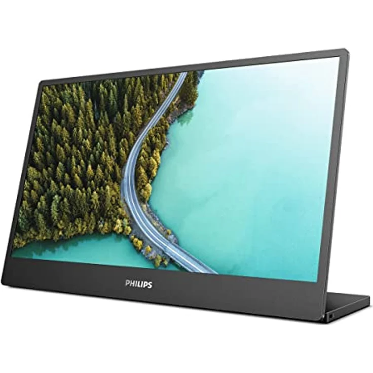Philips 16B1P3302 - tragbarer FHD USB-C Monitor (1920x1080, USB-C Anschluss, Mehrwinkel Standfuss) schwarz – Bild 4