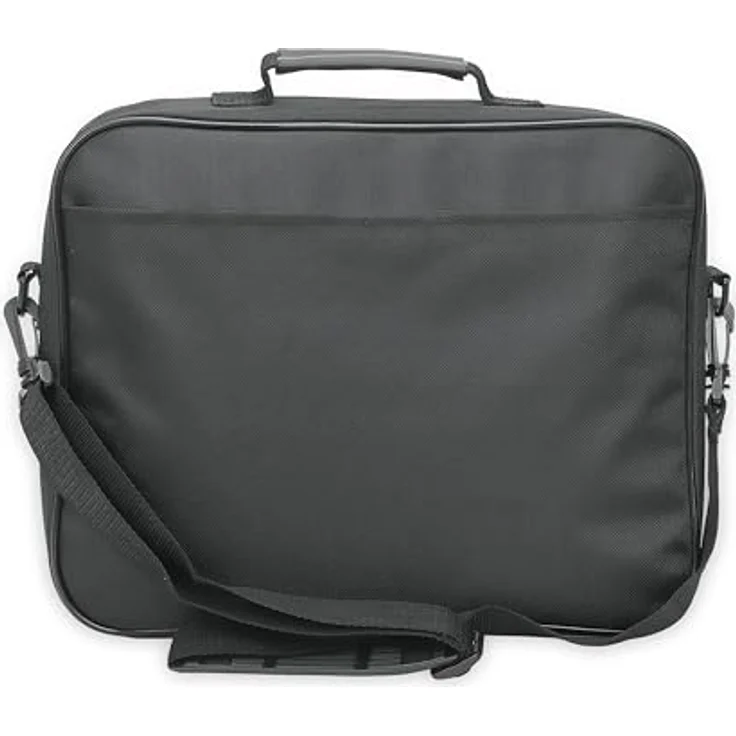 MANHATTAN Laptoptasche Notebooktasche 14.1″ vollständig aufklappbar, schwarz – Bild 4