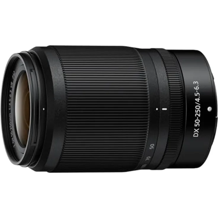 Nikon NIKKOR Z-DX 50-250 mm VR, Kompaktes All-in-One-Teleobjektiv mit Bildstabilisierung für Z-Serie, USA-Modell