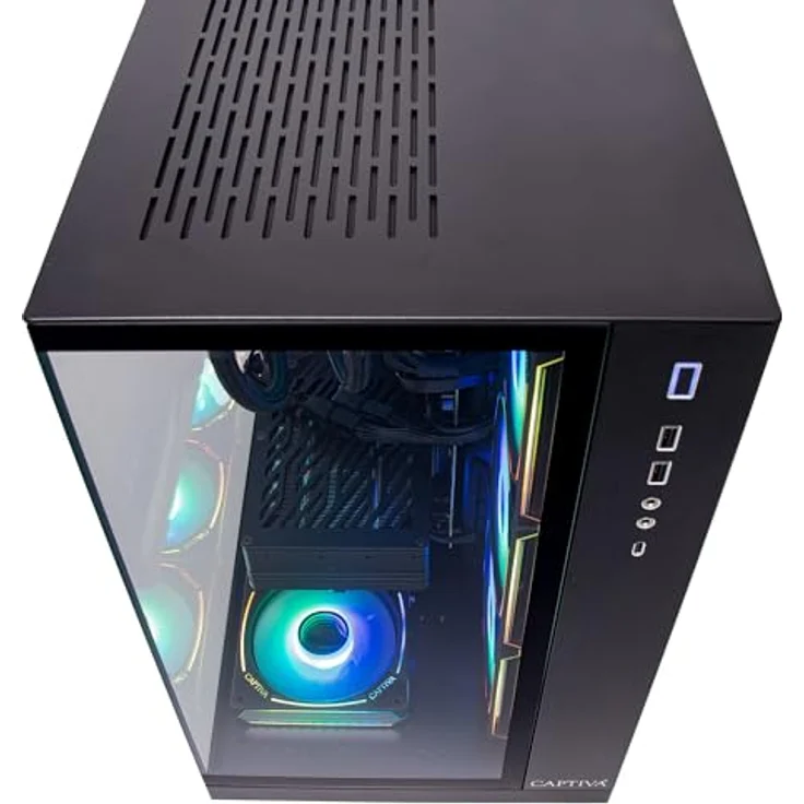 Captiva Highend Gaming I89-020, Desktop-PC mit Intel Core i9-14900KF, 64 GB DDR5-RAM, 2000 GB M.2 SSD, NVIDIA GeForce RTX 5080, Schwarz – Bild 3