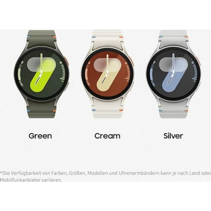 Samsung Galaxy Watch 7 Smartwatch, Fitness-Uhr, Aktivitätstracker, 40mm, Bluetooth, Cream – Bild 3