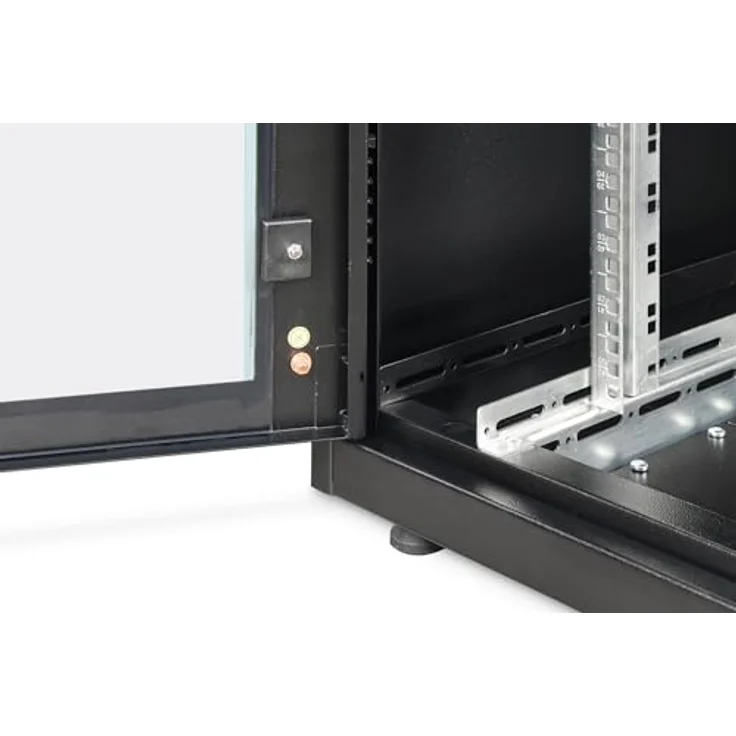 Digitus Netzwerkschrank Unique Light 42HE, freistehend, 800 kg Traglast, 2053x800x800 mm, schwarz – Bild 7