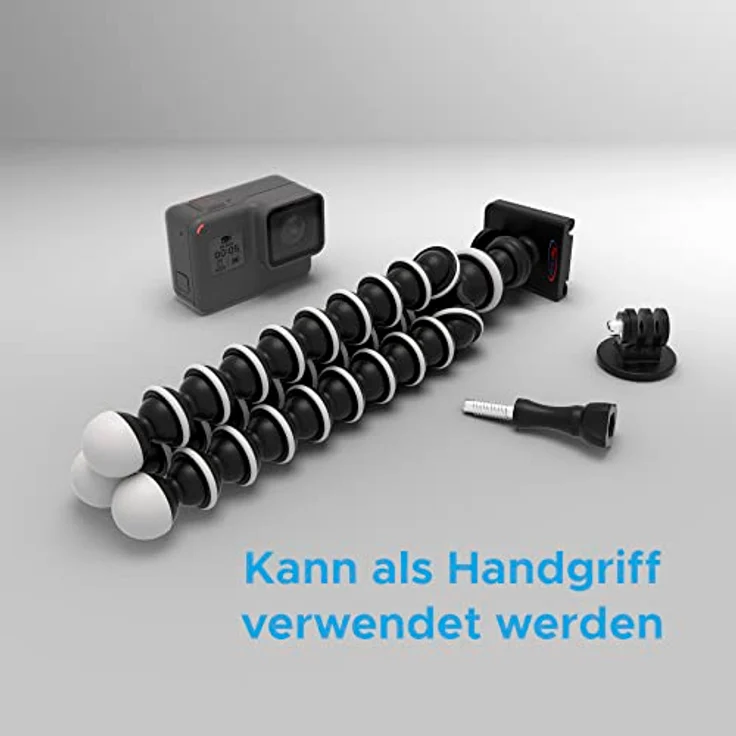 Digicharge Octopus Flexibel Stativ Halterung Ständer für GoPro Hero 8 7 6 5 4 3 Aktion Cam – Bild 7