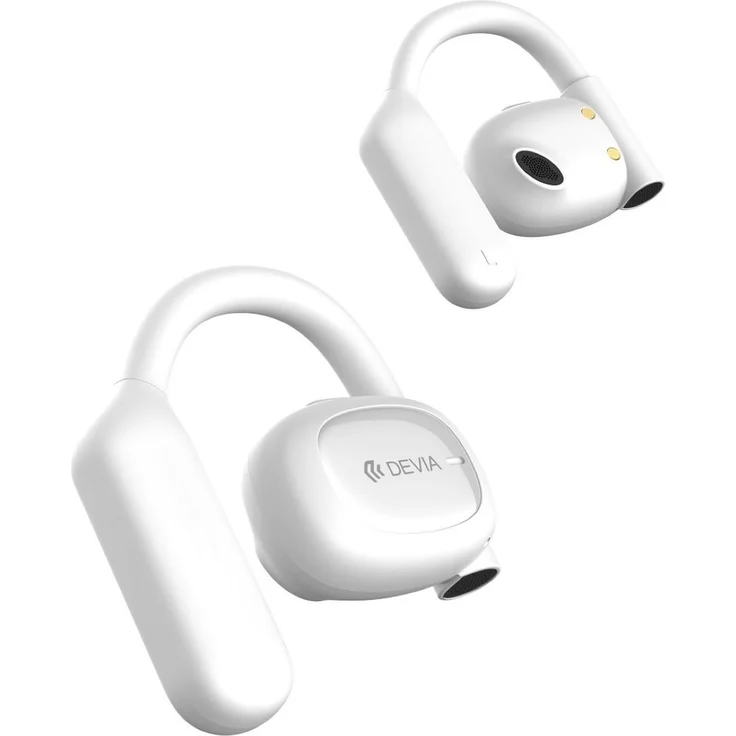 Devia Star E2 Kabellose Over-Ear-Kopfhörer mit Bluetooth 5.3-Technologie, Wireless Stereo, 800 mAh, Weiß