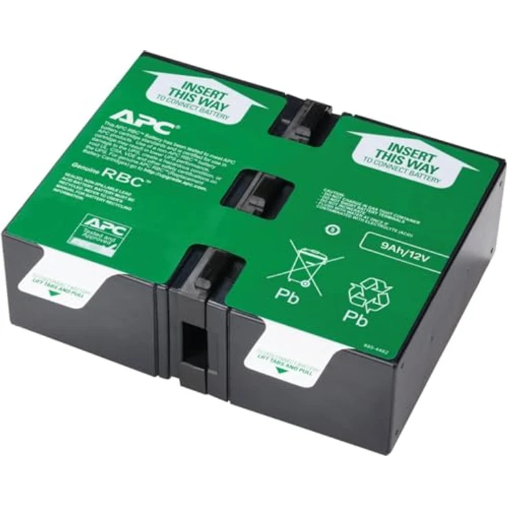 APC APCRBC124 - Ersatzbatterie für Unterbrechungsfreie Notstromversorgung (USV) von APC - passend für Modelle BR1200GI - BR1500GI und andere - Preisvergleich – Bild 2