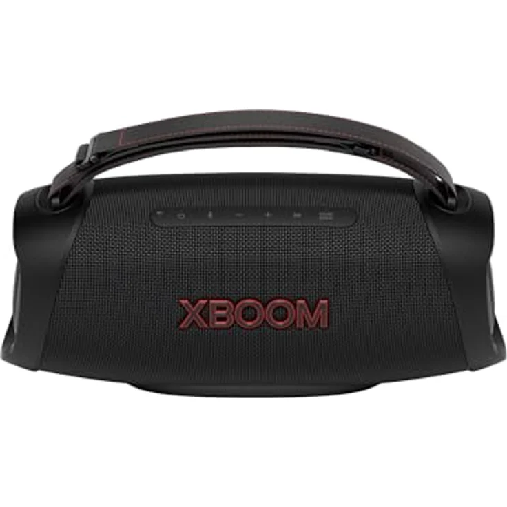 LG XBOOM Go DXG8T, tragbarer Bluetooth-Lautsprecher (120W, Google Assistant, Siri, Beleuchtung), Schwarz – Bild 1