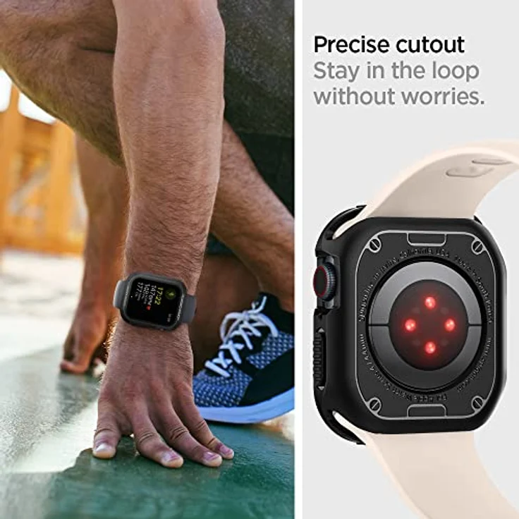 SPIGEN Rugged Armor für Apple Watch Black – Bild 5