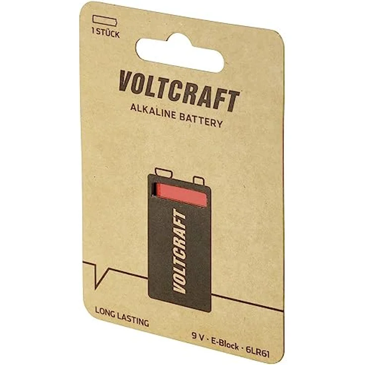VOLTCRAFT 6LR61 9 V Block-Batterie Alkali-Mangan 550 mAh 9 V 1 St. – Bild 2
