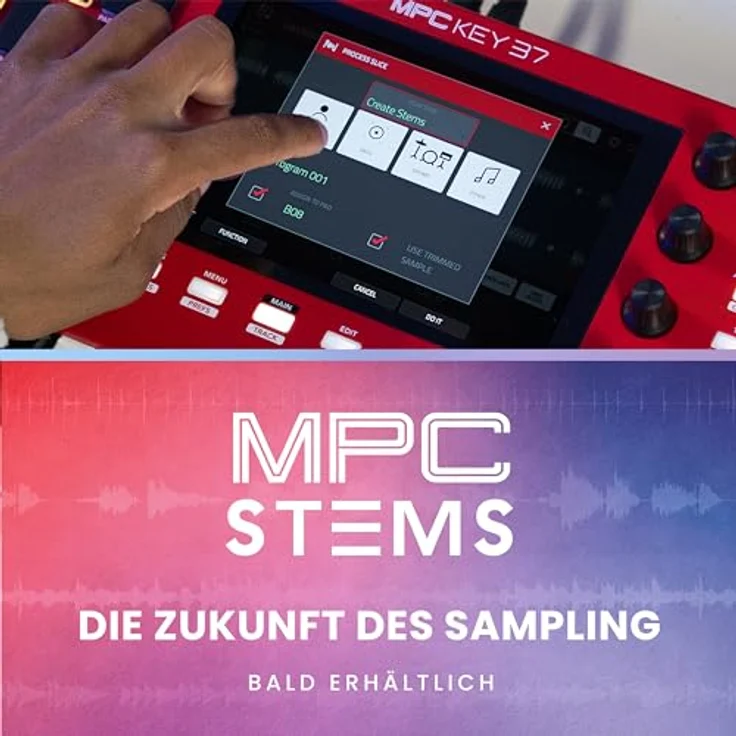 AKAI Professional MPC Key 37 Standalone Production Workstation, Drum Machine, MIDI Keyboard, Synthesizer, mit WLAN, Bluetooth, Touchscreen, Plugins – Bild 5