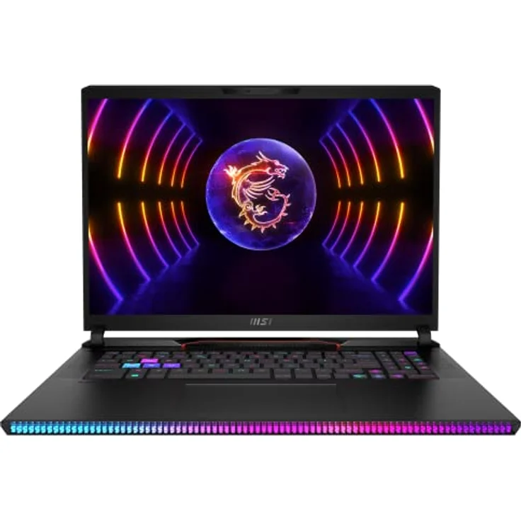 MSI Raider GE78 Gaming Notebook | 43,2 cm (17,0 Zoll) QHD| Intel Core i9-13980H|2x32GB RAM | 4 TB SSD | RTX 4090 16 GB | Windows 11 Home |Gaming-Tastatur |Schwarz |HX 13VI-018 – Bild 1