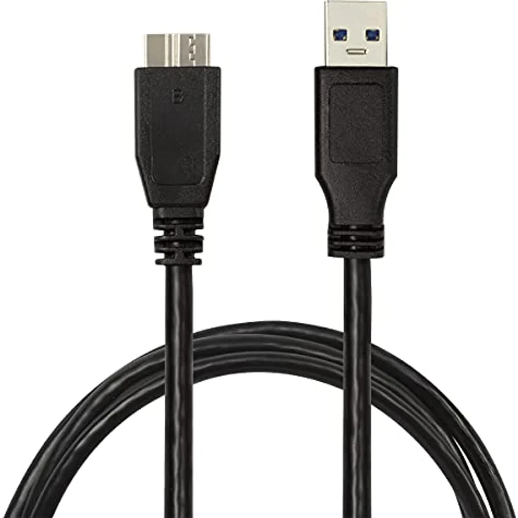 Logilink Kabel USB 3.0 Anschluss A->B Micro 2x Stecker 1,00 Meter – Bild 4