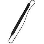 kwmobile Silikon Hülle kompatibel mit Apple Pencil (2. Gen) - Schwarz mit Strap - iPad Pen Case Stift Schutzhülle - Schutz Abdeckung