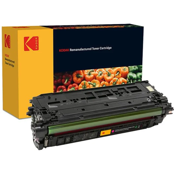 Kodak Toner 185H136303 für HP CLJM552, wiederaufbereitete Kartusche in Magenta, hohe Druckqualität, umweltfreundlich