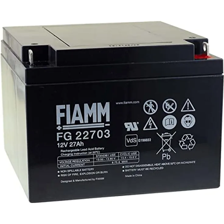 Fiamm FG22703 Blei-Akku 12 Volt, 27Ah