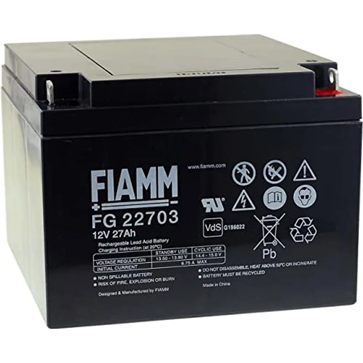 Fiamm FG22703 Blei-Akku 12 Volt, 27Ah – Bild 1