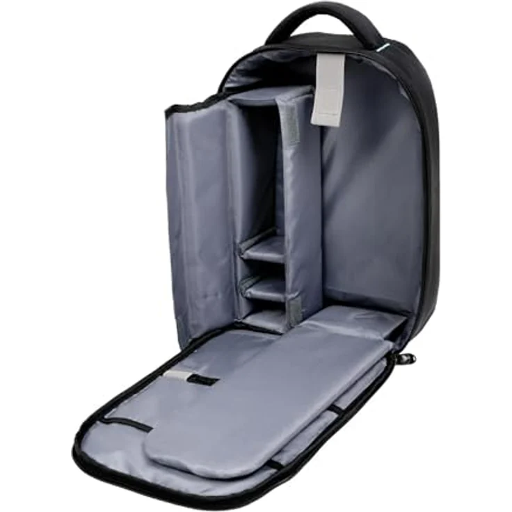Vaonis Rucksack für Vespera, Kameratasche, Schwarz, regen- und staubgeschützt, mit umfangreichem Stauraum und gepolsterten Schultergurten – Bild 5