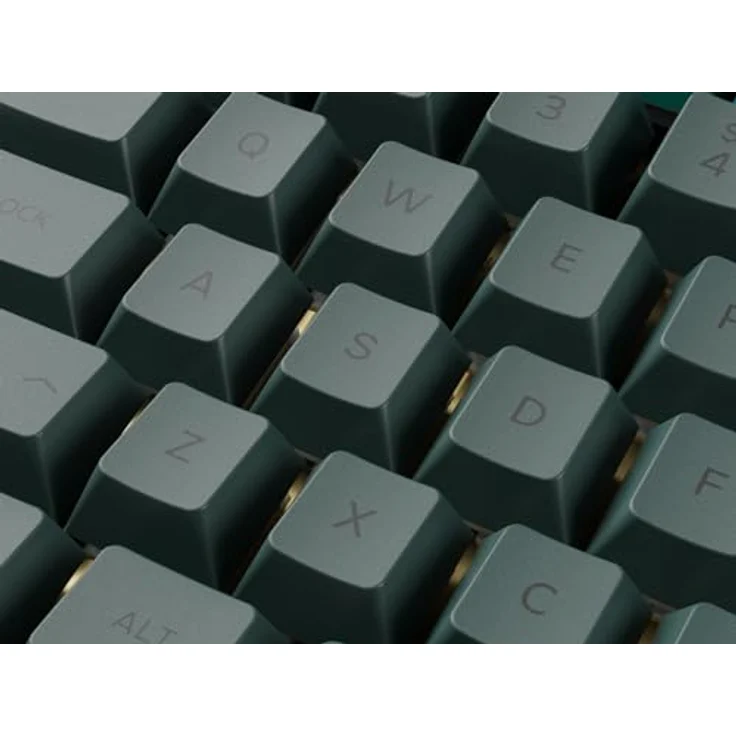 Glorious GPBT Keycaps 115 Tastenkappen-Set deutsches Layout QWERTZ Rain Forest Türkis Grün – Bild 4