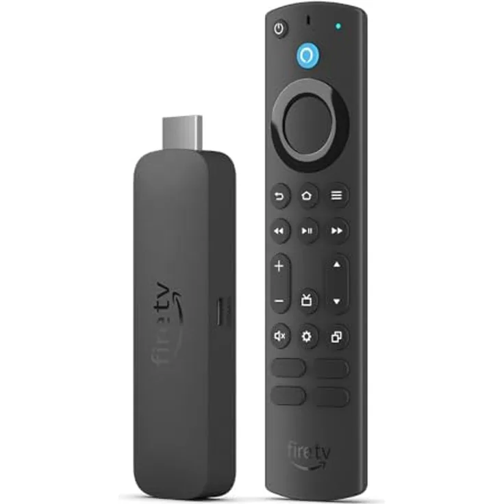 Amazon Fire TV Stick 4K Max 2024, Wi-Fi 6E, Ambient-TV, 16 GB - Zertifiziert und generalüberholt