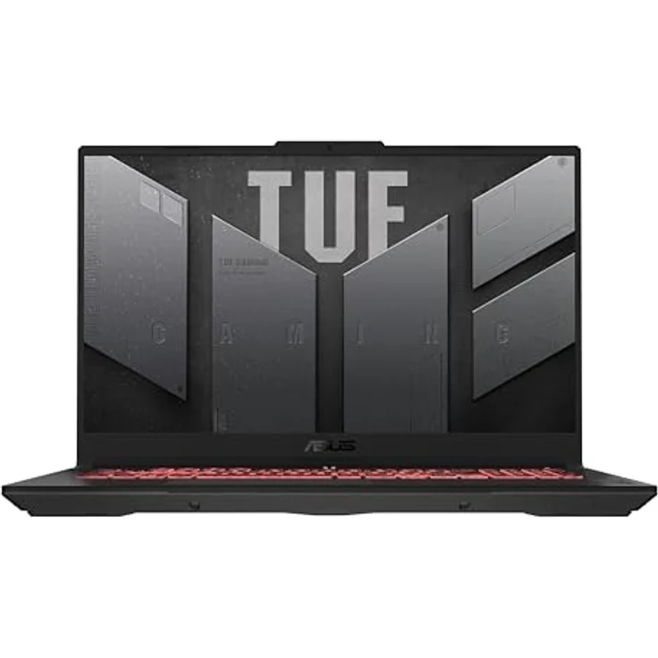 ASUS TUF 17 FA707NUR-HX064W, 17,3" FHD IPS Laptop, AMD Ryzen 7-7435HS, 16GB RAM, 1000GB SSD, GeForce RTX 4050, grau, Windows 11 Home – Bild 2