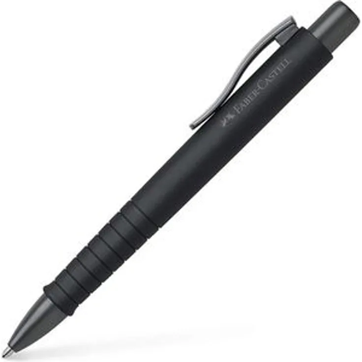 Faber-Castell Kugelschreiber Poly Ball Urban, XB, 241190, Gehäuse all black, Schreibfarbe blau