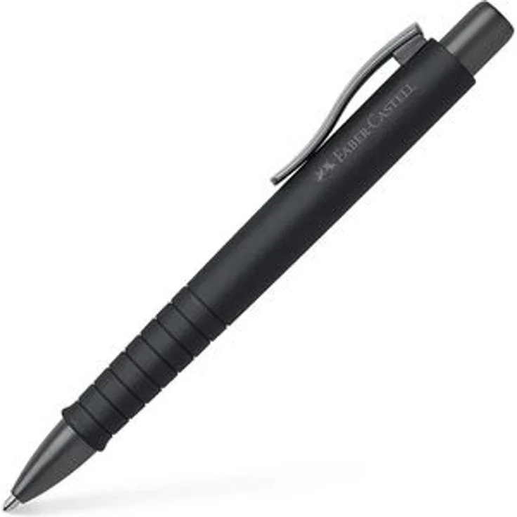 Faber-Castell Kugelschreiber Poly Ball Urban, XB, 241190, Gehäuse all black, Schreibfarbe blau – Bild 1