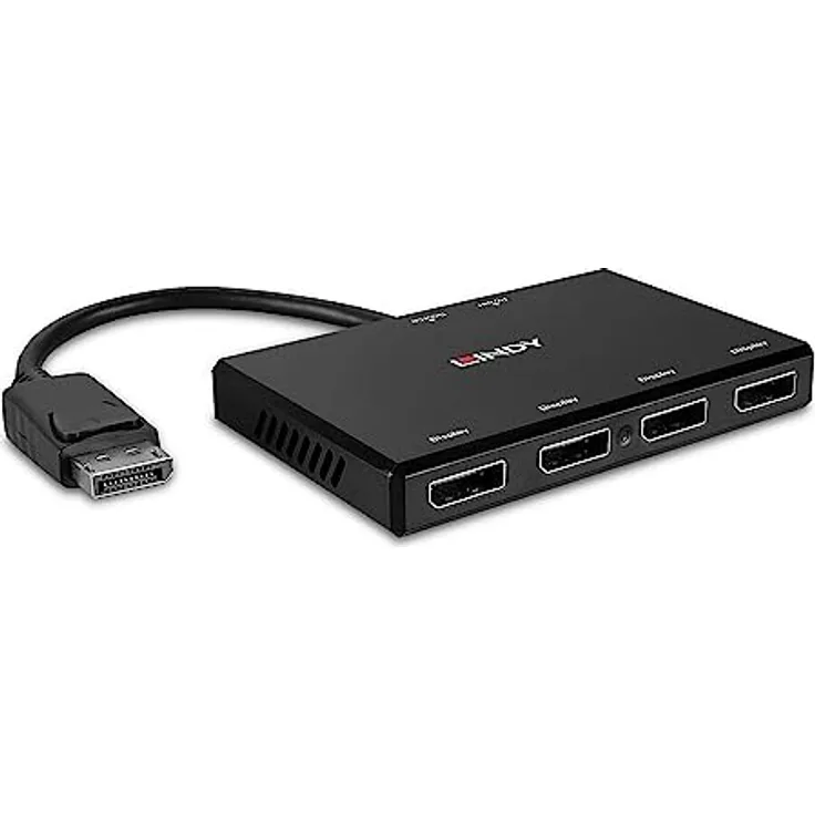 Lindy 4 Port Display Port 1.2 MST Hub