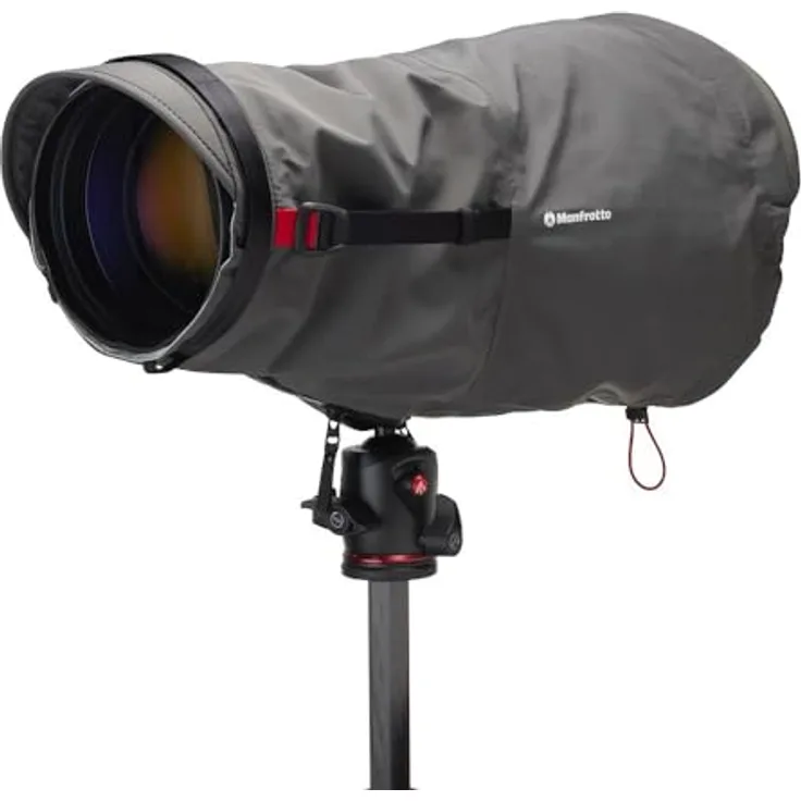 Manfrotto Pro Light Teleshield Regenschutz für CSC DSLR Super Tele 600mm Objektiv (MB PL-TS) - Wetterschutz, Vielseitig einsetzbar, Durchdachte Konstruktion, Benutzerfreundlich, Tragbar