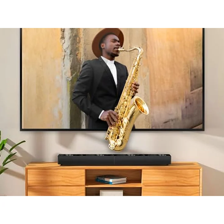CGV BDS Alto Soundbar, 80 W mit integrierten Subwoofern, Bluetooth 5.0, HDMI ARC, Nachtmodus, wandmontierbar – Bild 4
