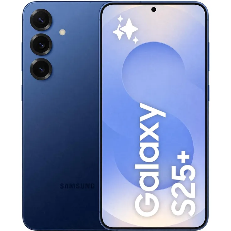 Samsung Galaxy S25+ AI Smartphone, Android-Handy ohne Vertrag, 12 GB RAM, 256 GB Speicher, Navy