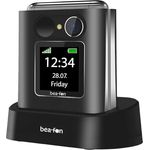 Beafon silverline Fold10 Klapphandy, XL Farbinnendisplay 2,2" (5,58cm), XL Farbaußendisplay 1,44" (3,65cm), SOS Notruftaste