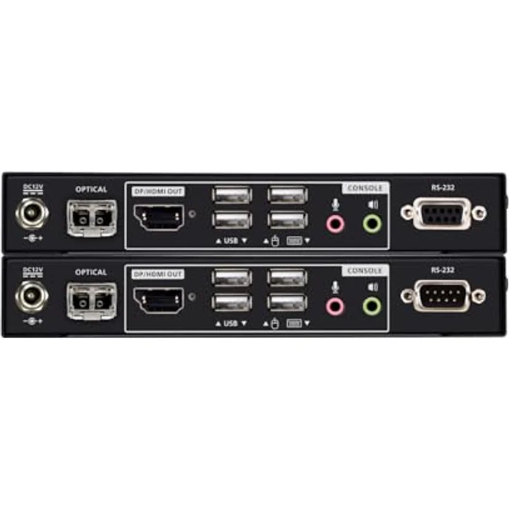 ATEN CE990 USB True 4K DisplayPort/HDMI Optical KVM Extender, Ultra-Langstreckenübertragung bis zu 10 km – Bild 4