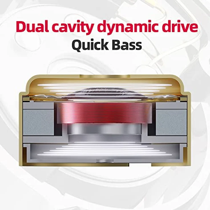 FiiO FD11 In-Ear Kopfhörer, Silber, dynamischer 10-mm-Treiber, N52-Neodym-Magneten, Hi-Res Audio zertifiziert – Bild 6