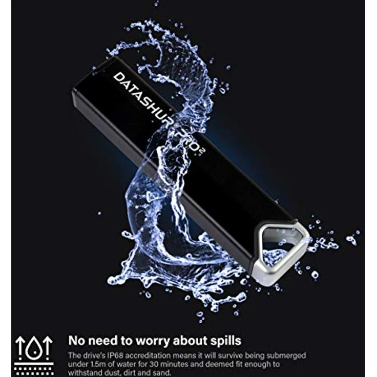 iStorage datAshur PRO2 32GB - USB 3.2 Sicheres verschlüsseltes Flash-Laufwerk – Bild 3