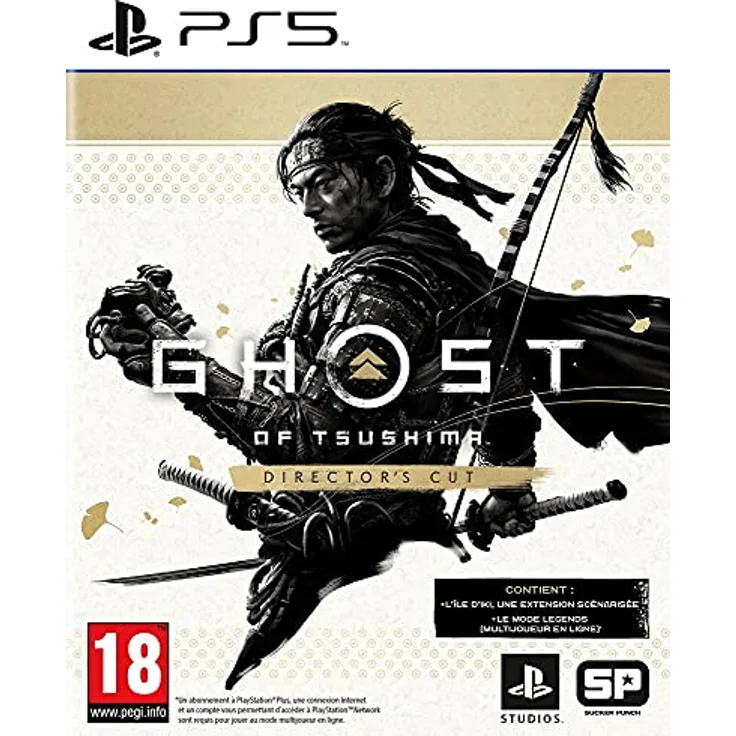 SONY PS5 GHOST OF TSUSHIMA DIRECTOR'S CUT- PS5, schwarz, 10GHOCU2