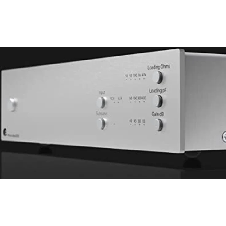 Pro-Ject Phono Box S3 B, Symmetrischer audiophiler Phono-Vorverstärker mit XLR-Eingängen, Silber – Bild 3