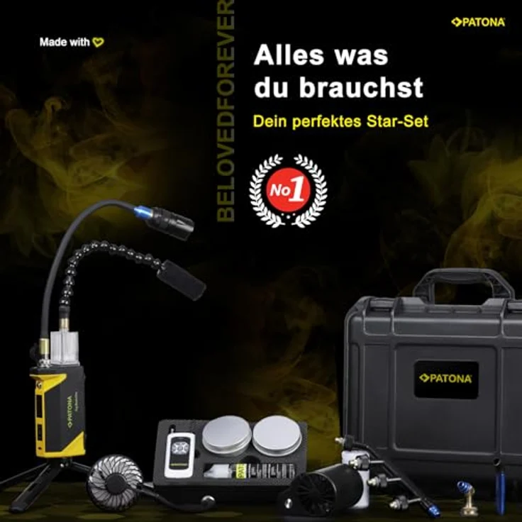 Patona Fog Master Pro, Nebelmaschine Kit für effektvolle Atmosphäre – Bild 5