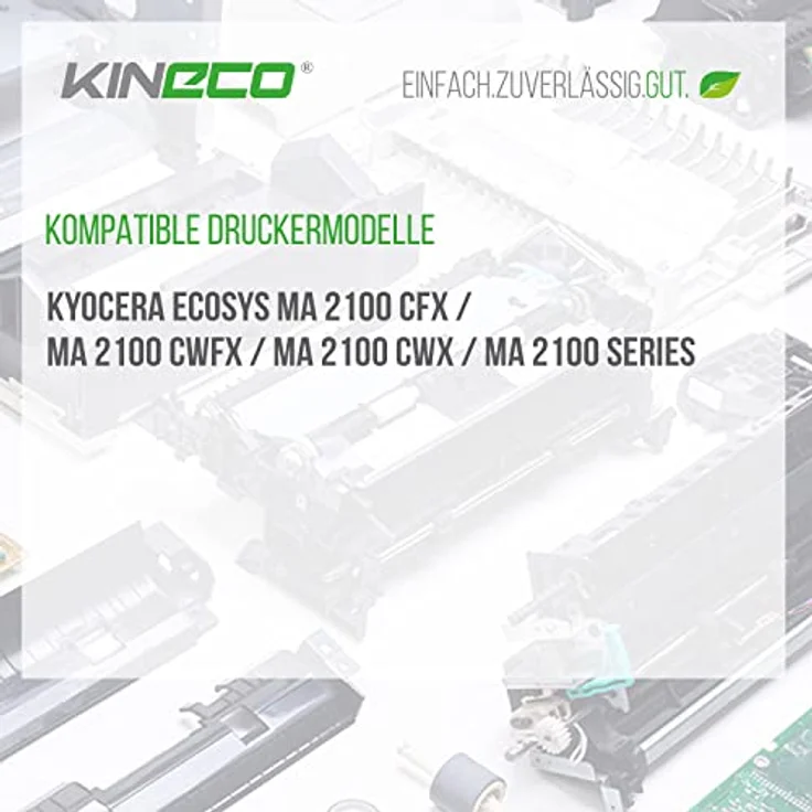 Kineco Toner kompatibel mit Kyocera TK-5440, Schwarz, 2.800 Seiten für ECOSYS MA2100, PA2100 Series – Bild 2