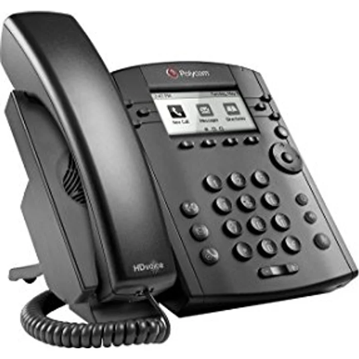 Polycom VVX 311 VoIP-Telefon schwarz – Bild 2