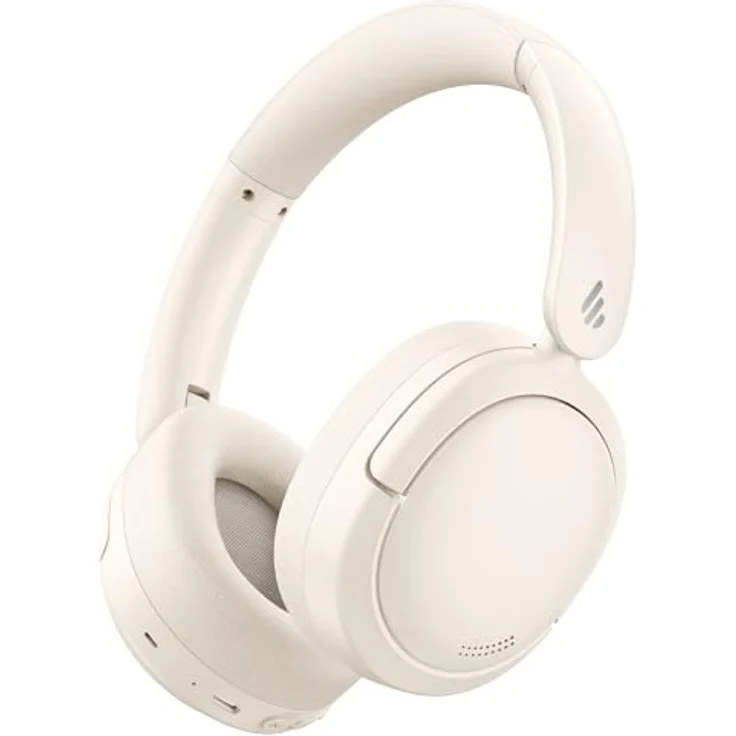Edifier V80 Wireless Over Ear Kopfhörer mit -44dB ANC, Hi-Res Audio, 45 Std. Akku, Bluetooth 5.4, Multi-Point-Verbindung, AI-Klare Anrufe, Schnellladung - Blushell – Bild 1